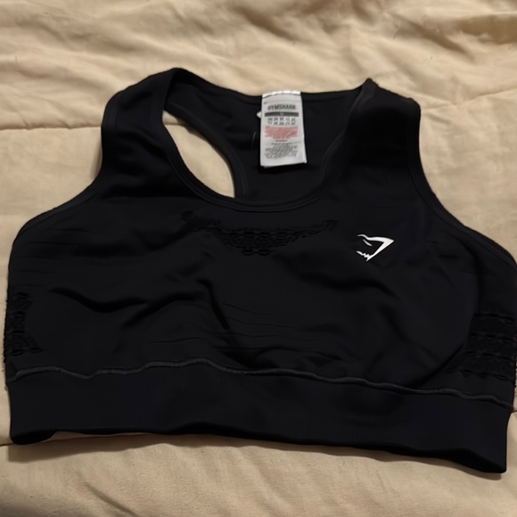 Black Sports Bra - Picture 1 of 2